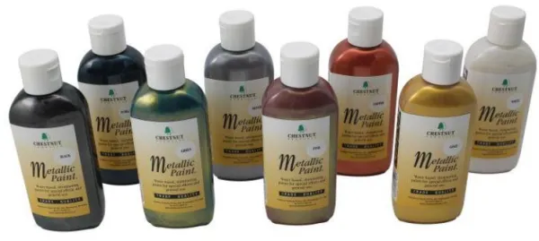 Chestnut Akryylimaali Metallivärit 100 ml - Pinkki