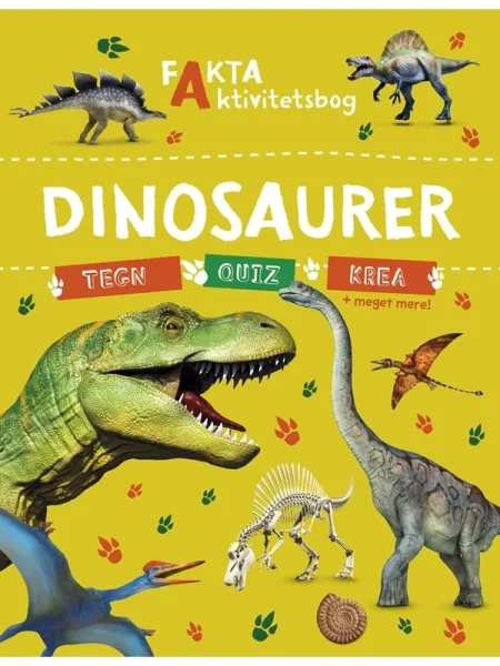Fakta-aktiviteettikirja: Dinosaurukset - Lastenkirja - vihko