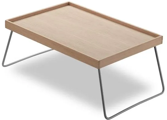 Fritz Hansen Skagerak Nomad Tarjotinpöytä Tammi/Teräs Silk Grey