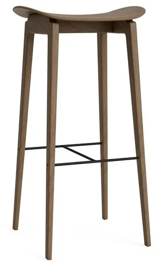 NORR11 NY11 Baarituoli H75 cm Vaaleasavustettu Tammi