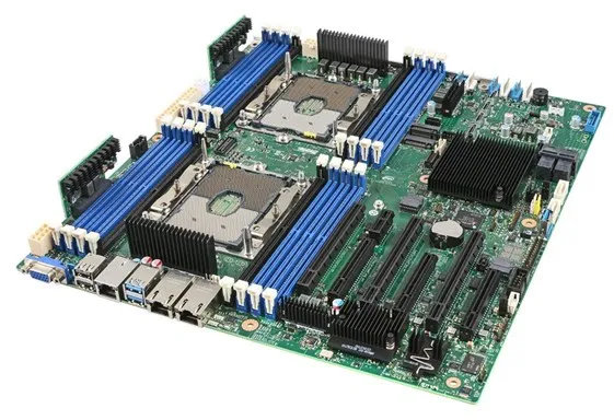Intel Server Board S2600STQR - Emolevy - Intel C628 - Intel Socket P - DDR4 RAM - SSI (Palvelin)