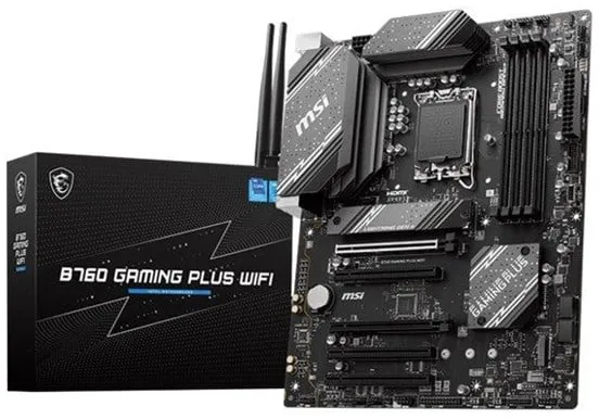 MSI B760 GAMING PLUS WIFI -emolevy - Intel B760 - Intel LGA1700 - DDR5 RAM - ATX