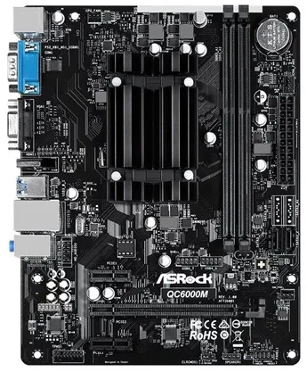 ASRock QC6000M - Emolevy - Micro ATX - AMD E2 6110 - Socket - DDR3 RAM - Micro-ATX