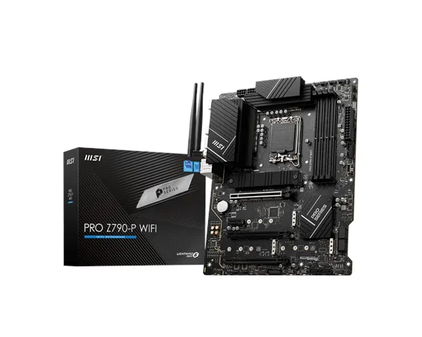 MSI PRO Z790-P WIFI -emolevy - Intel Z790 - Intel LGA1700 -kanta - DDR5 RAM - ATX