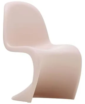 Vitra Panton Junior Lasten tuoli Matta vaaleanpunainen