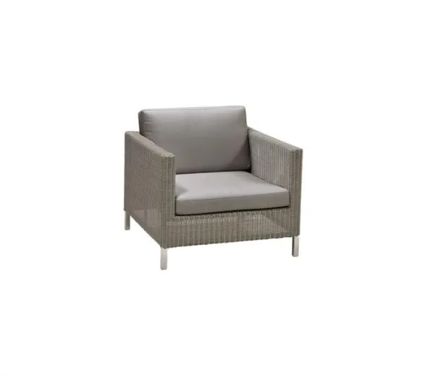 Cane-Line Connect lounge-tuoli - taupe, tyyny taupe