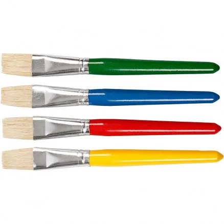 Lasten siveltimet, litteät, P: 19 cm, L: 20 mm, 4 kpl / 1 pkt.