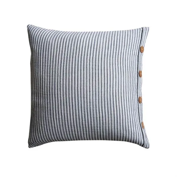 Pagunette Koristetyynyt - Stripey Cover - koko 50x50 cm. - Musta
