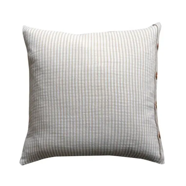 Pagunette Koristetyynyt - Stripey Cover - koko 50x50 cm - Beige