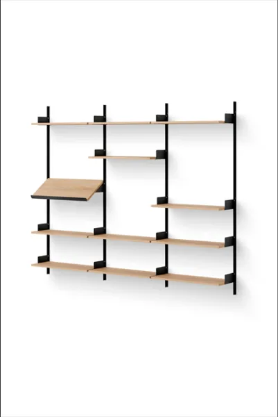 New Works Display Hylly 1900 Tammi/Musta